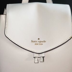 Kate Spade White Backpack